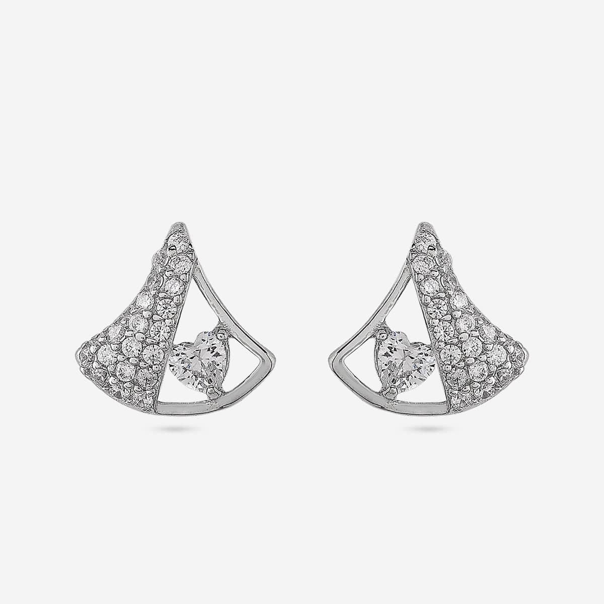 92.5 Silver Earring 191347 - Image 6