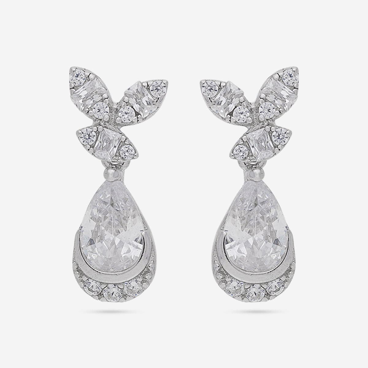 92.5 Silver Earring 191424 - Image 7