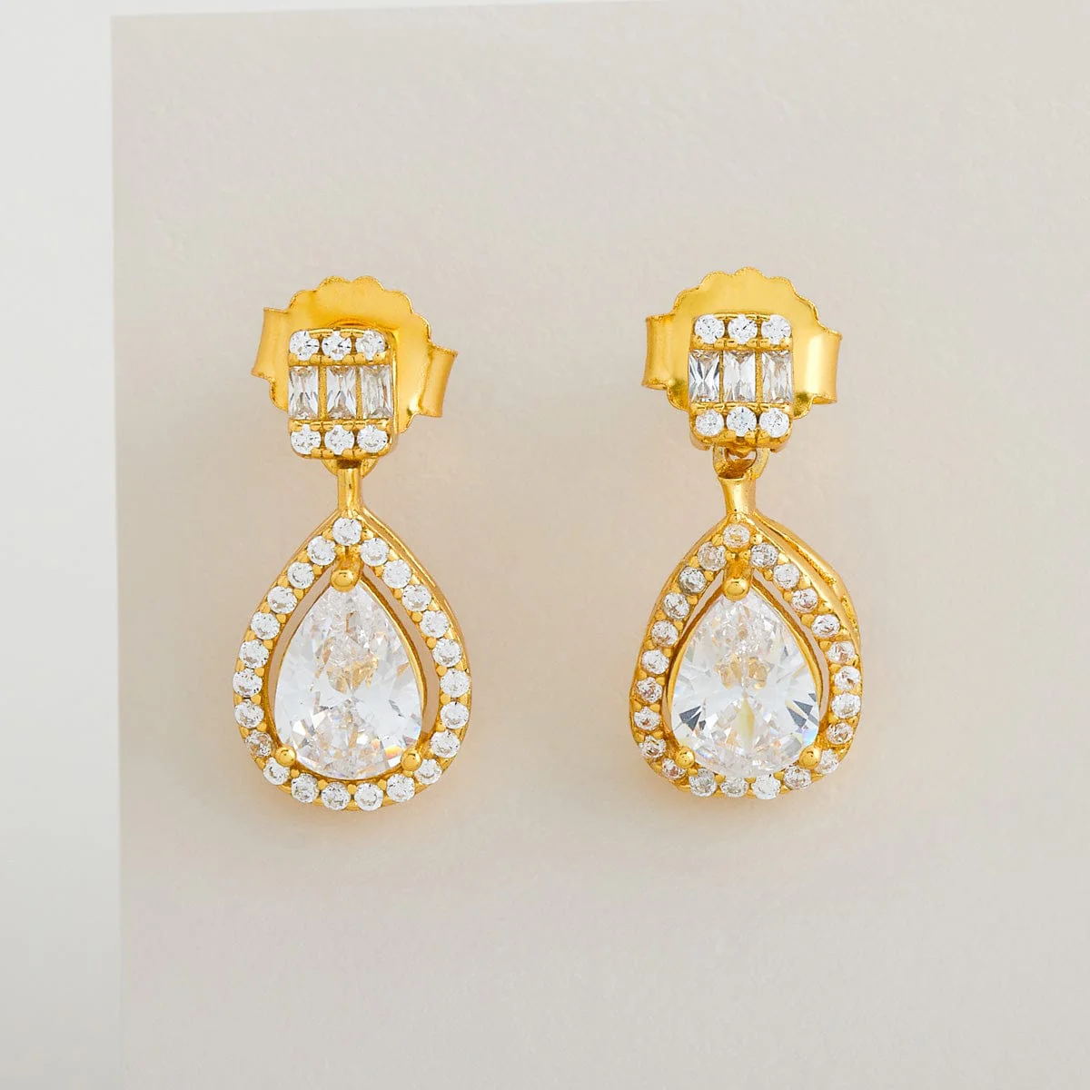 92.5 Silver Earring 191425 - Image 2
