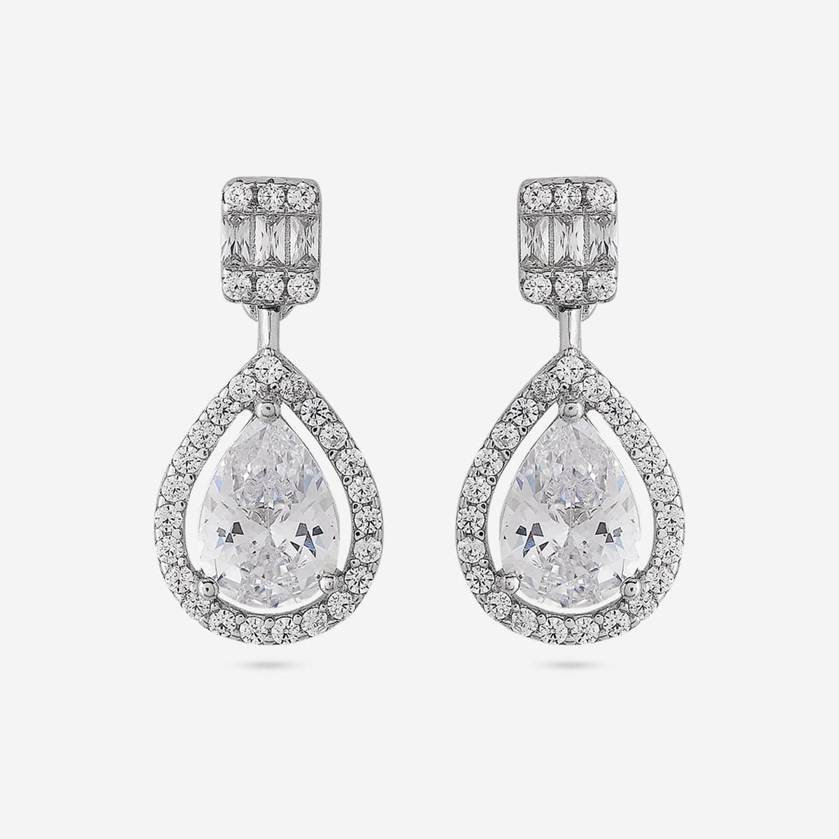 92.5 Silver Earring 191425 - Image 6