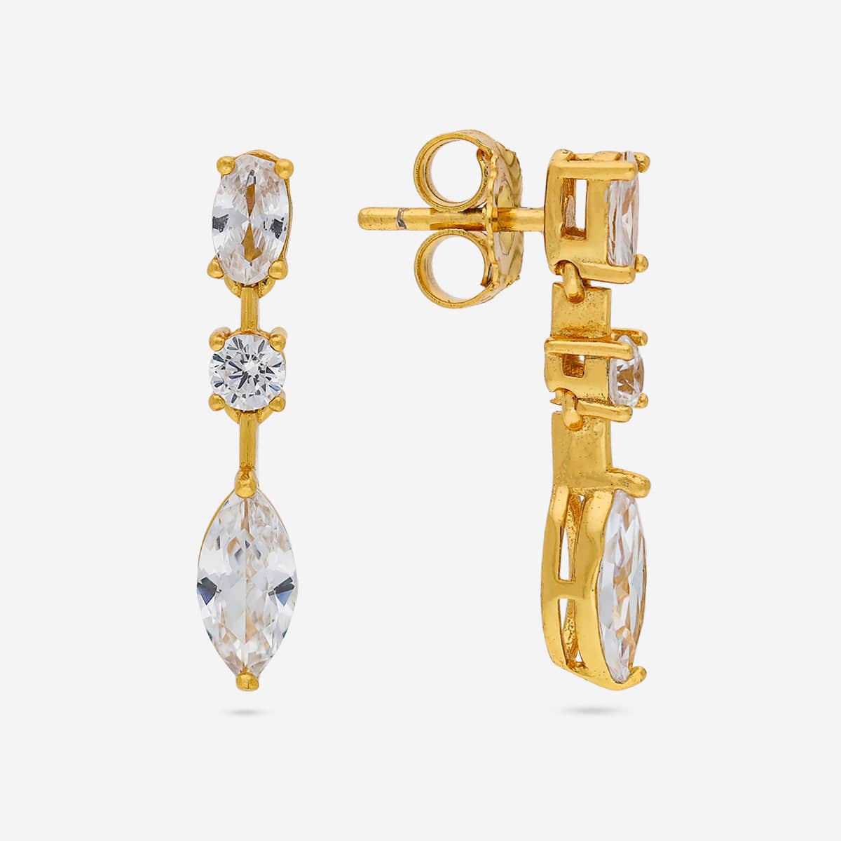 92.5 Silver Earring 191426 - Image 5
