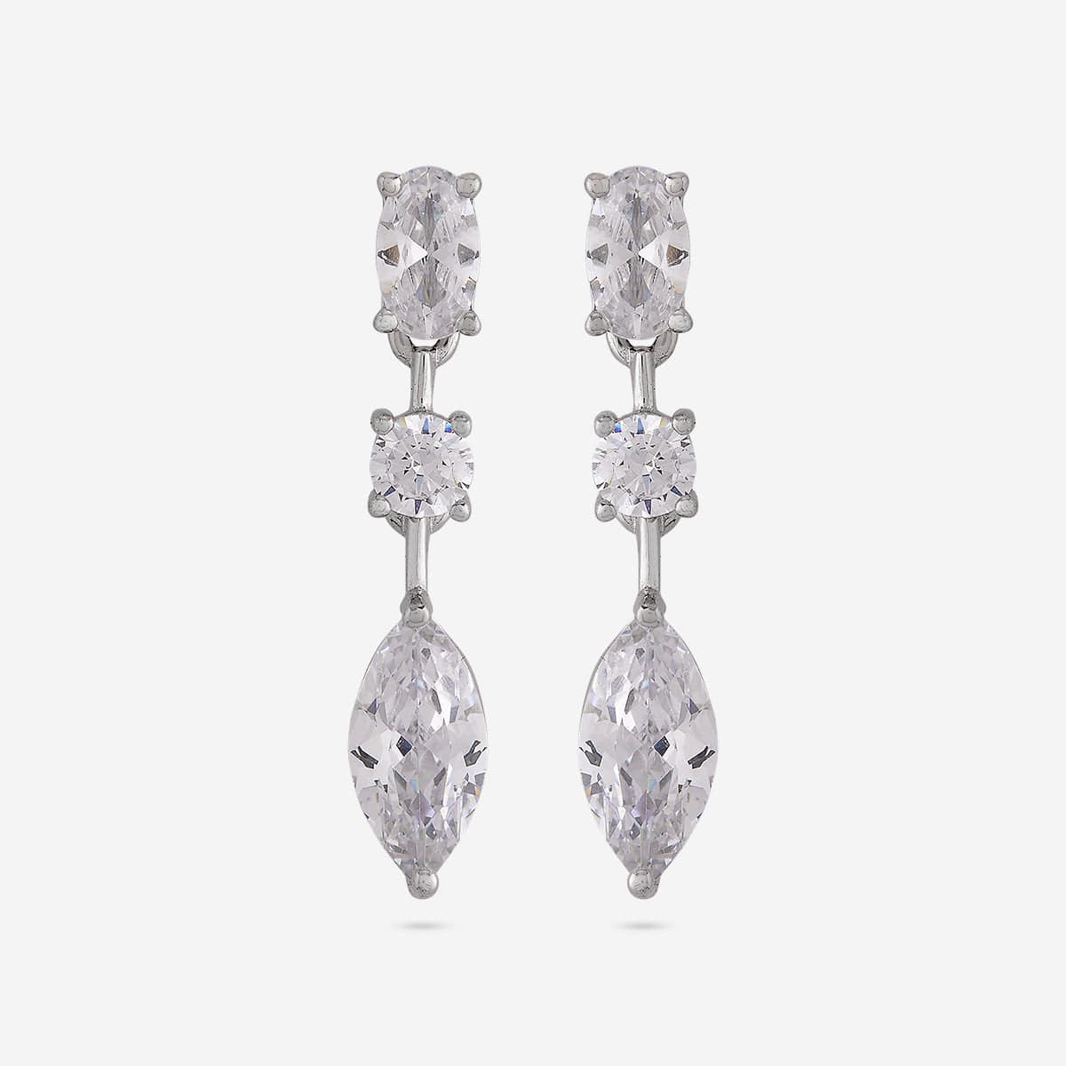 92.5 Silver Earring 191426 - Image 6