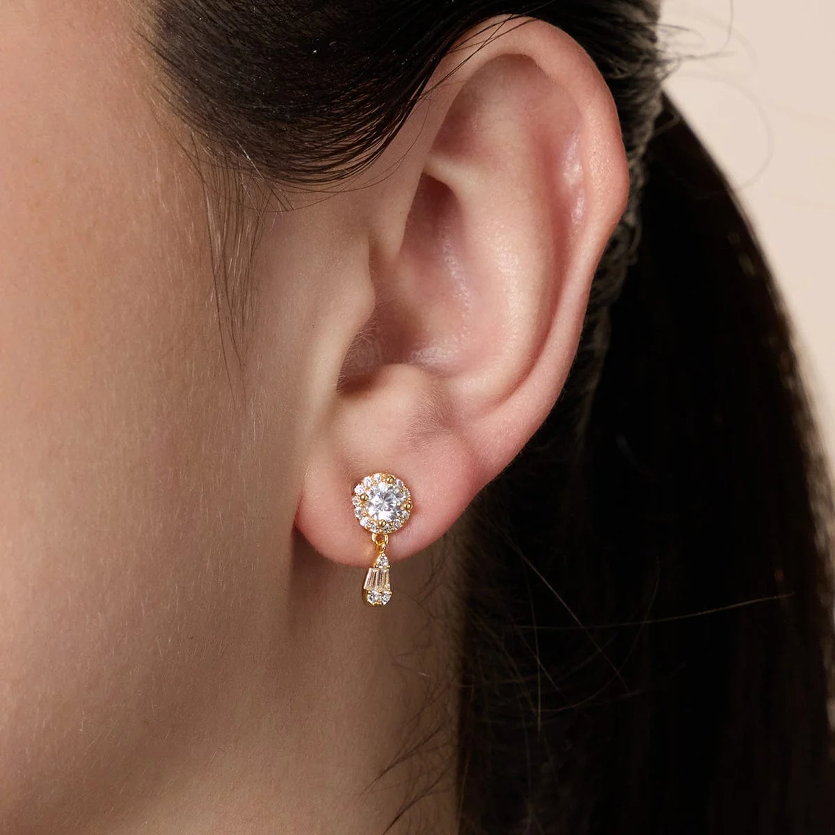 92.5 Silver Earring 191428 - Image 3