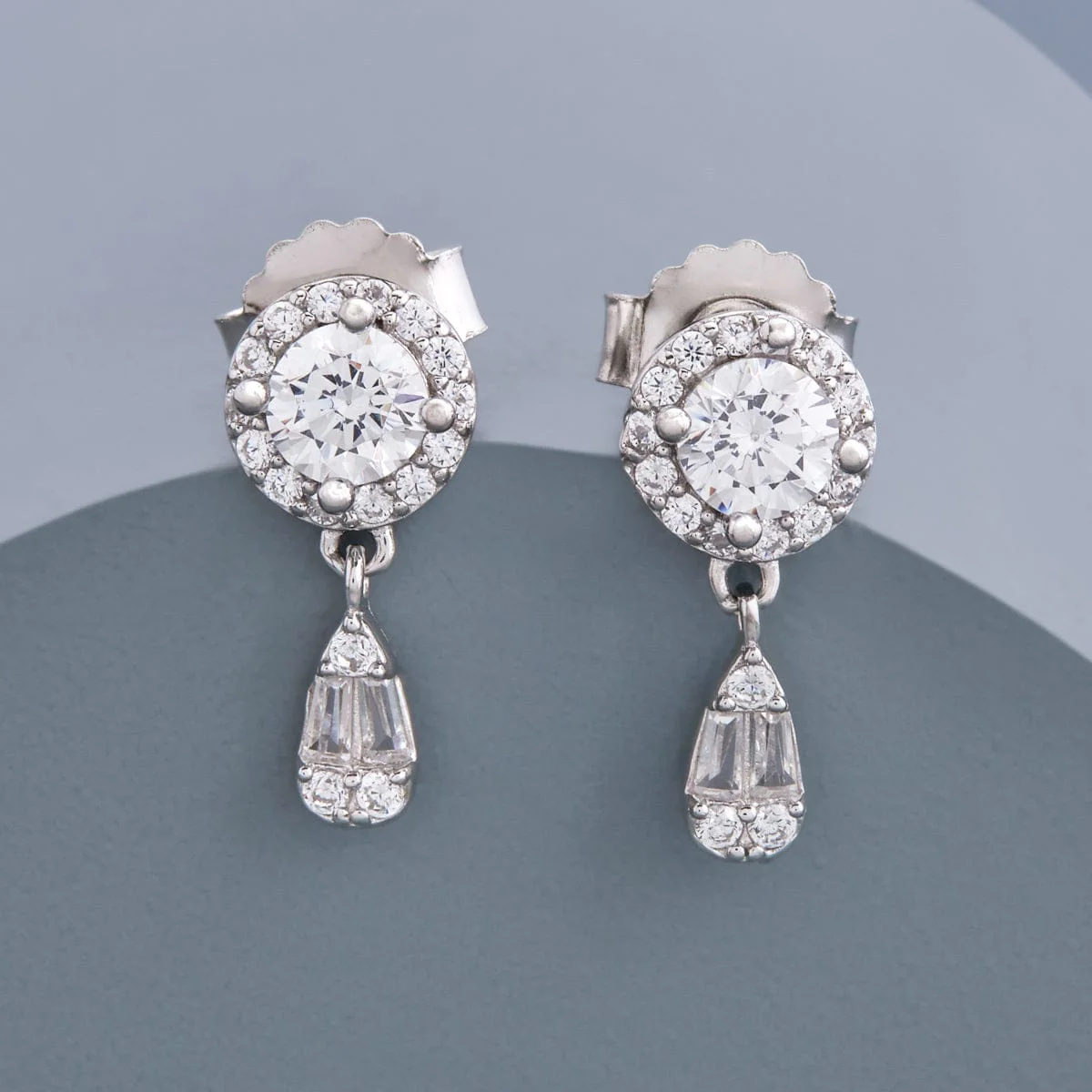 92.5 Silver Earring 191428 - Image 7