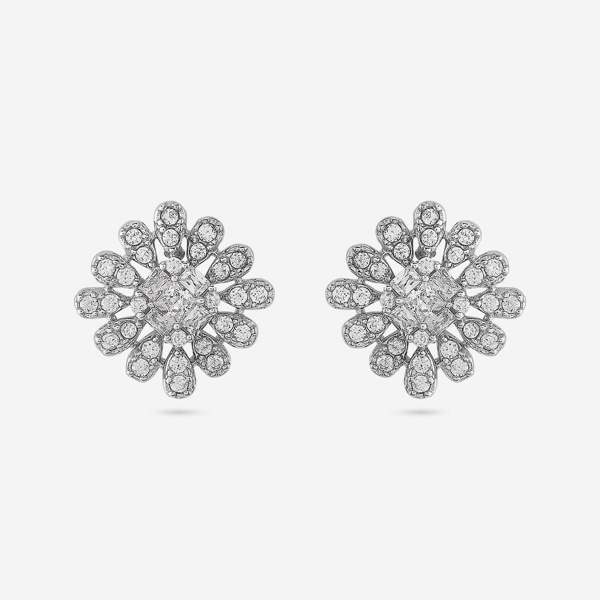 92.5 Silver Earring 191429 - Image 6