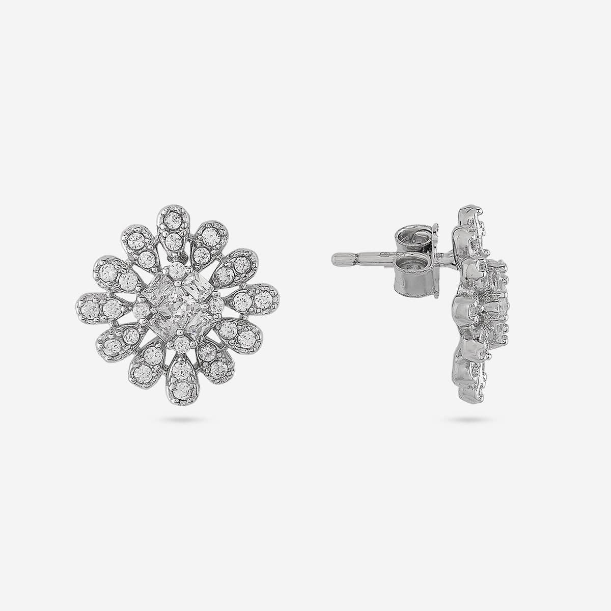 92.5 Silver Earring 191429 - Image 8