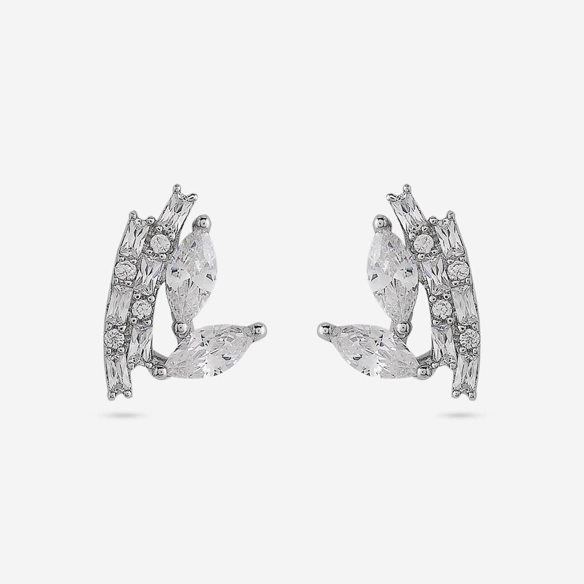 92.5 Silver Earring 191430 - Image 6