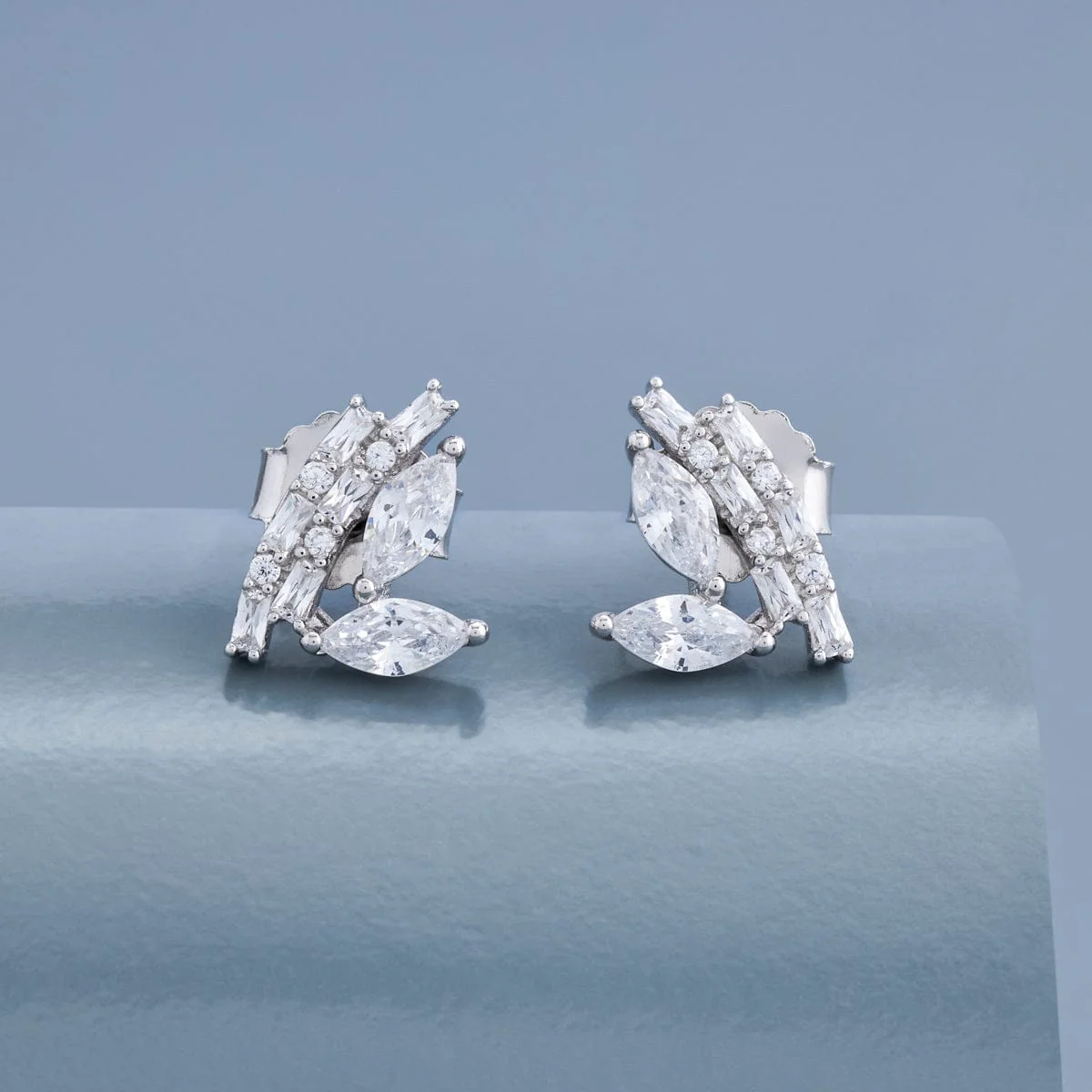 92.5 Silver Earring 191430 - Image 7