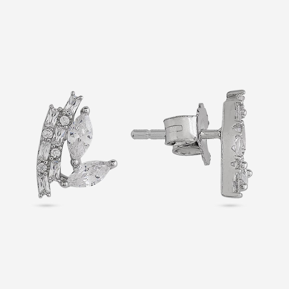 92.5 Silver Earring 191430 - Image 8