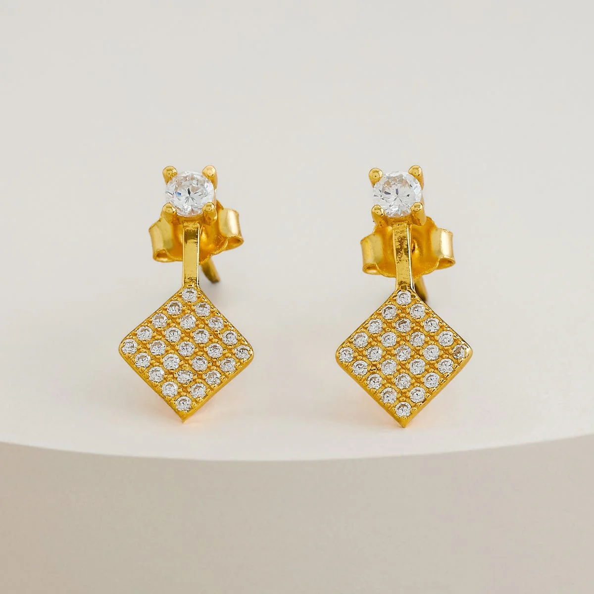 92.5 Silver Earring 191431 - Image 2