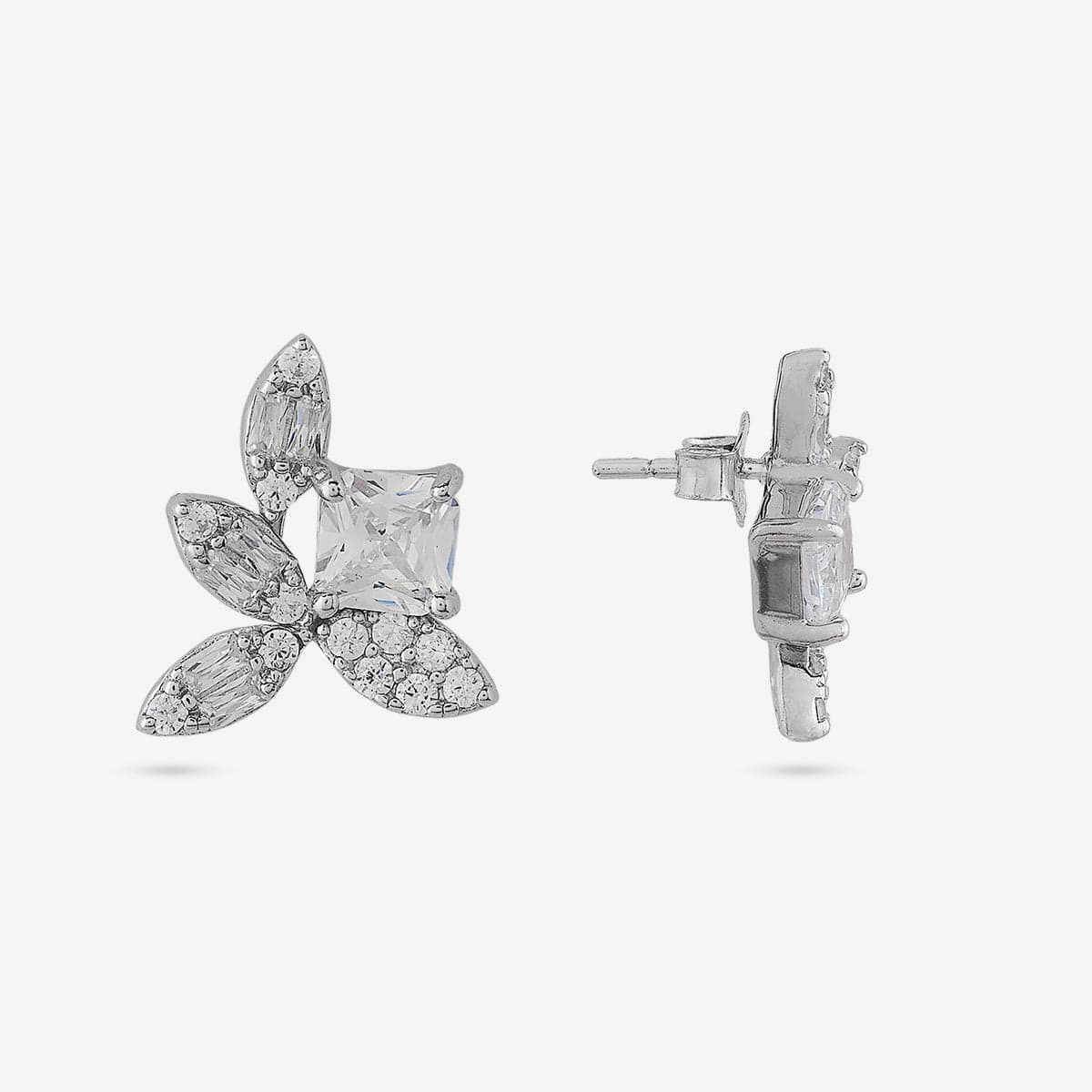 92.5 Silver Earring 191432 - Image 8