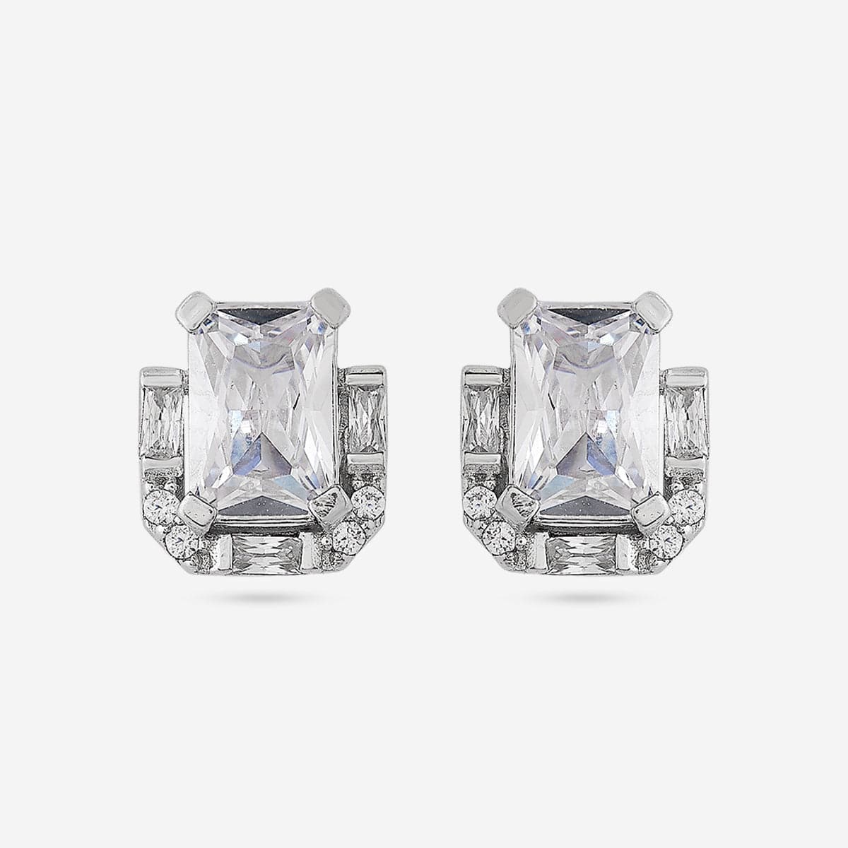 92.5 Silver Earring 191434 - Image 4