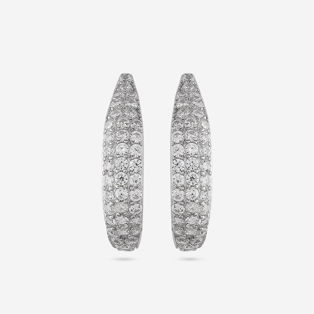 92.5 Silver Earring 191446 - Image 4