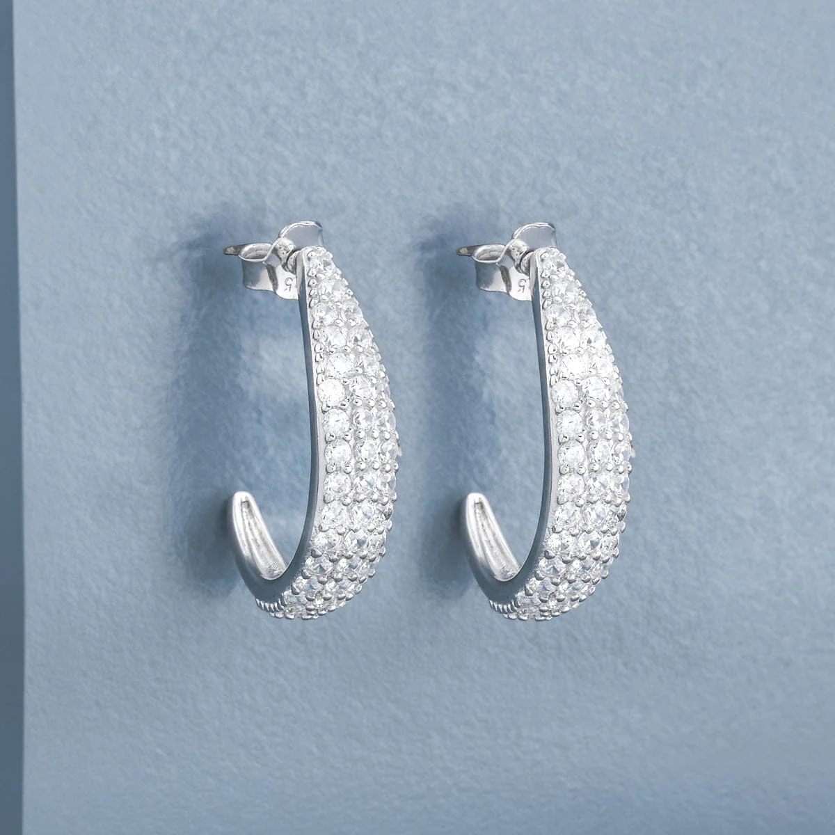 92.5 Silver Earring 191446 - Image 5