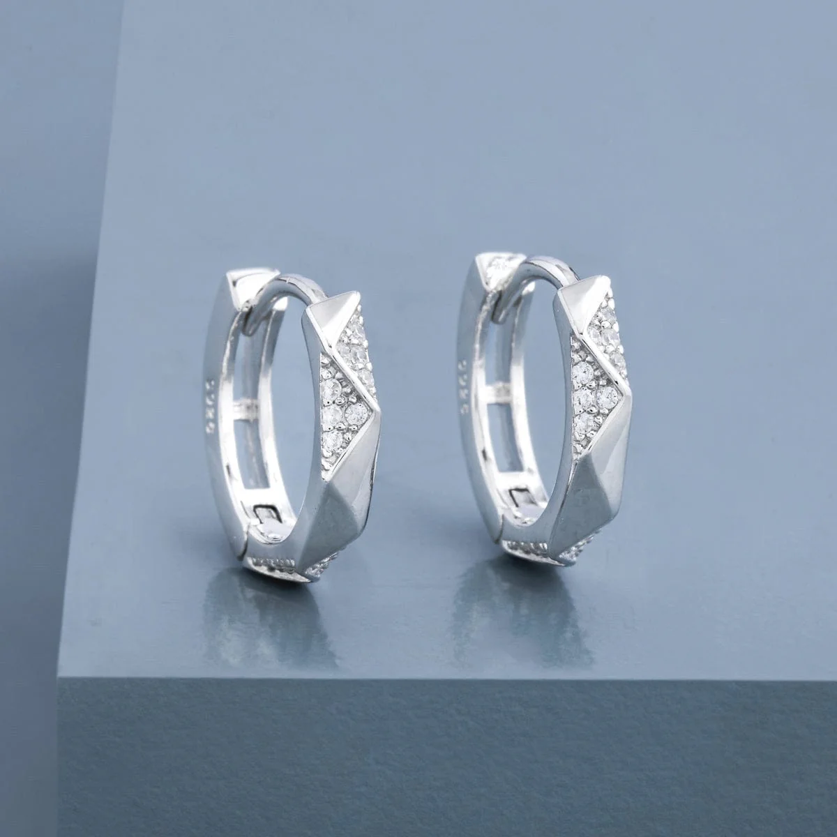 92.5 Silver Earring 191447 - Image 7
