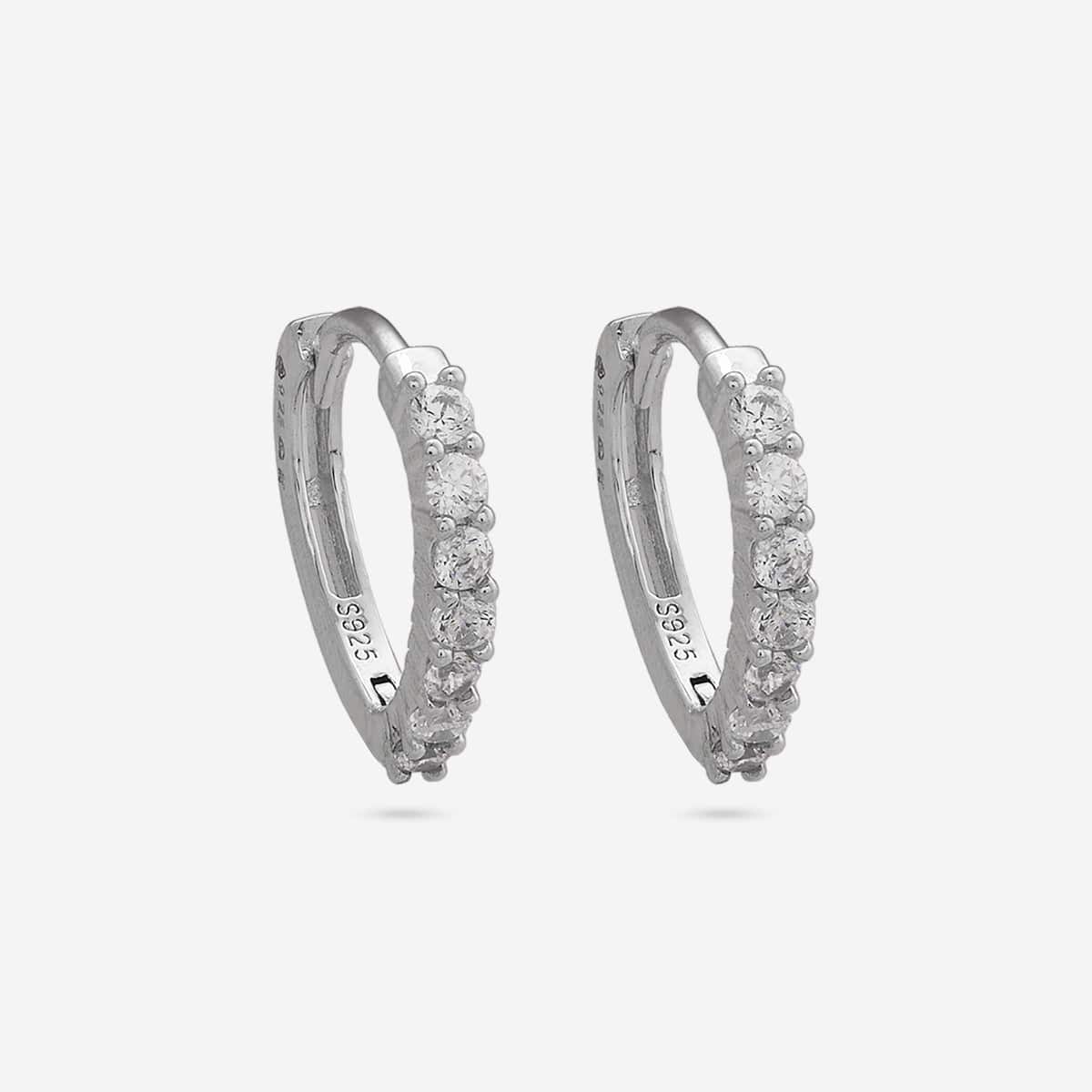 92.5 Silver Earring 191448 - Image 6