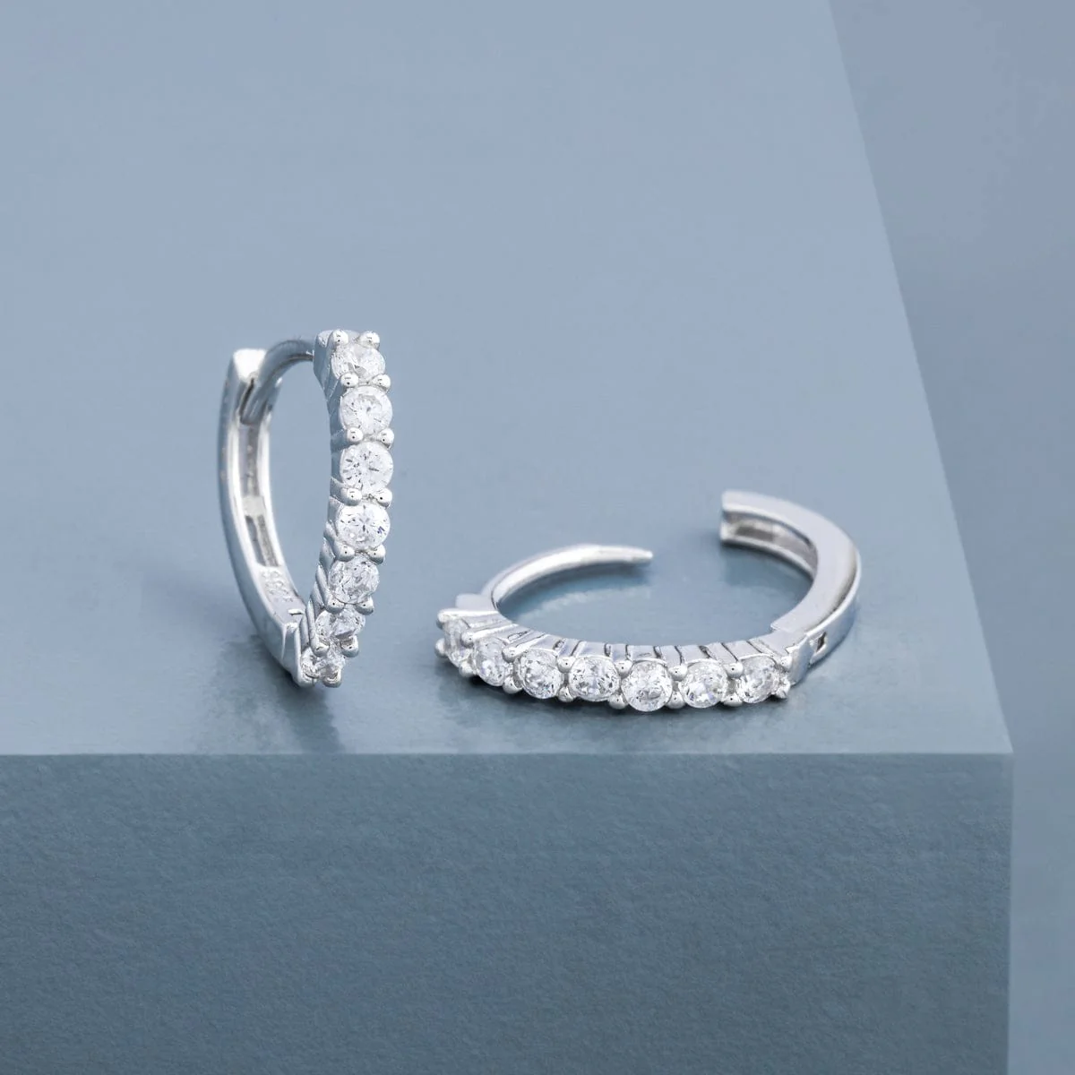 92.5 Silver Earring 191448 - Image 7