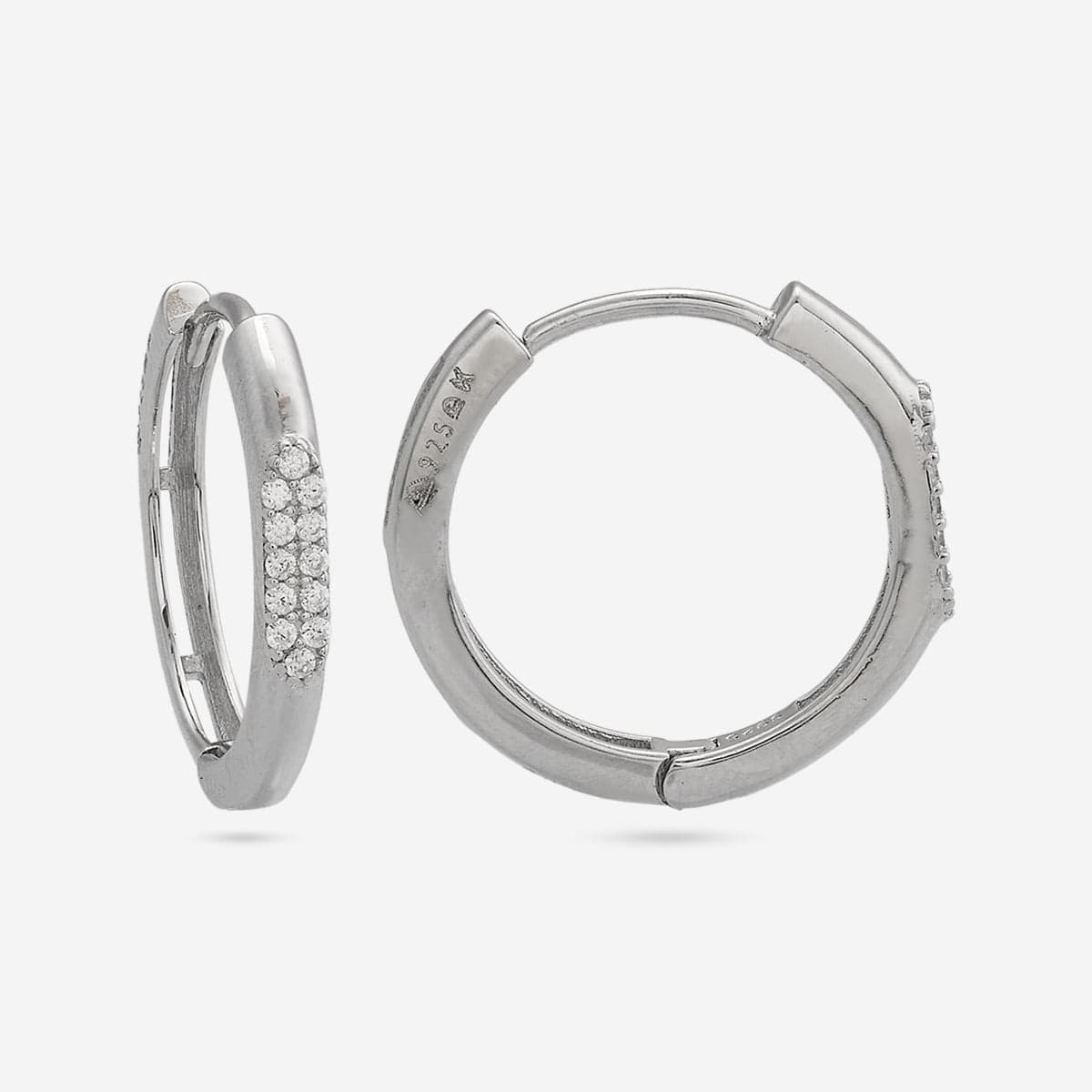92.5 Silver Earring 191450 - Image 8