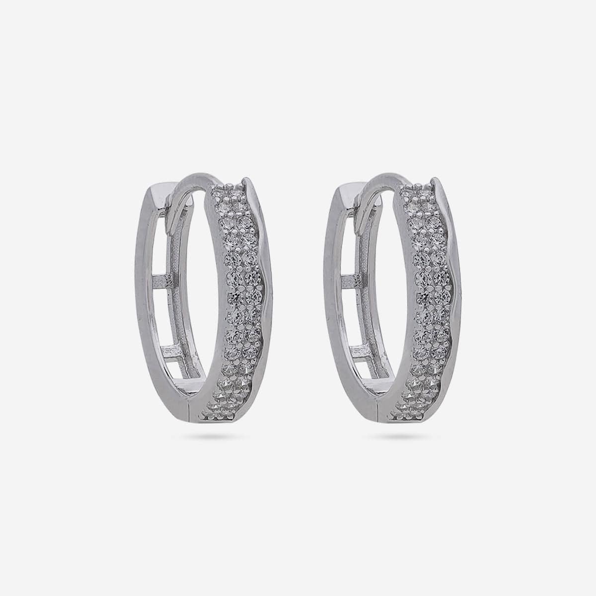 92.5 Silver Earring 191454 - Image 6