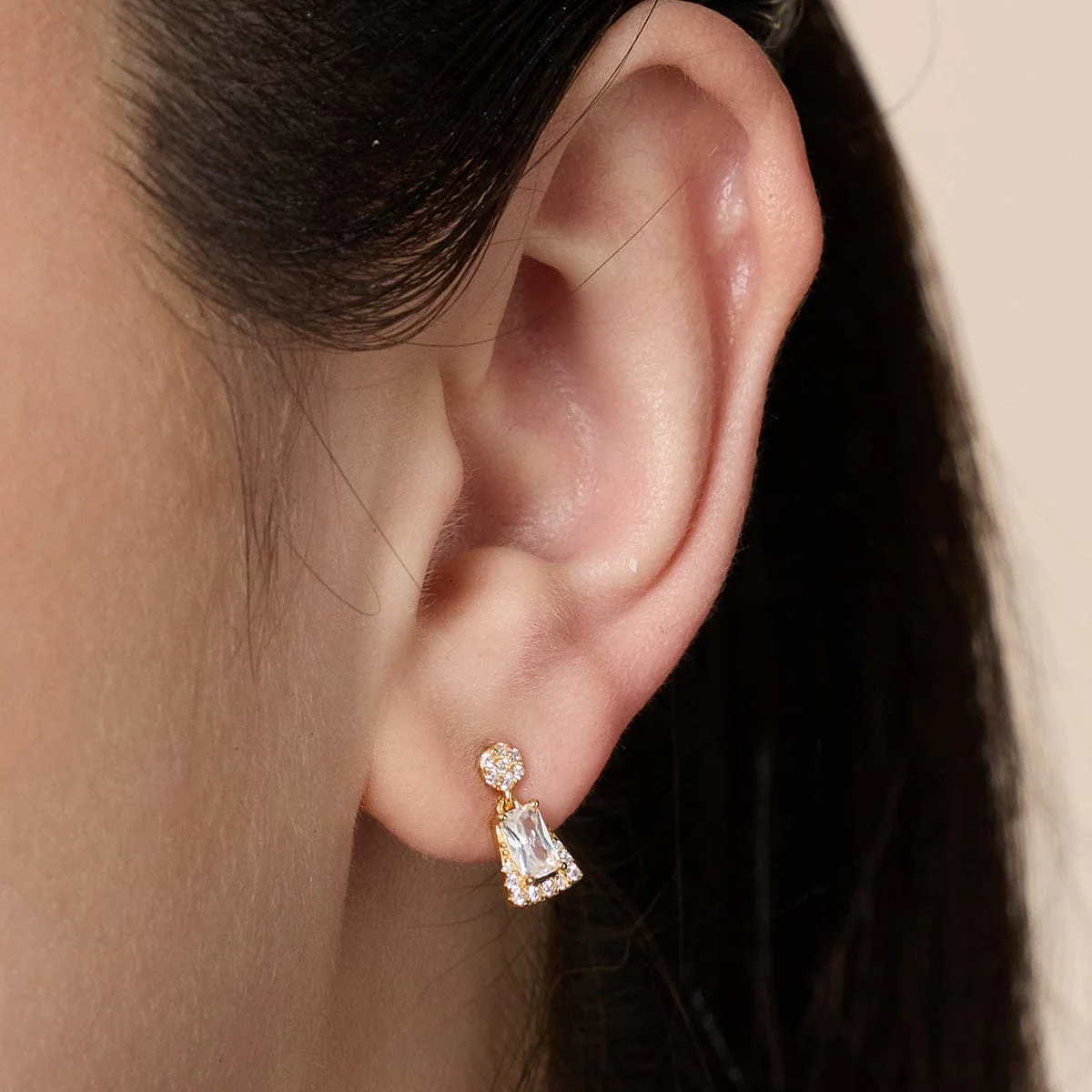 92.5 Silver Earring 191460 - Image 3