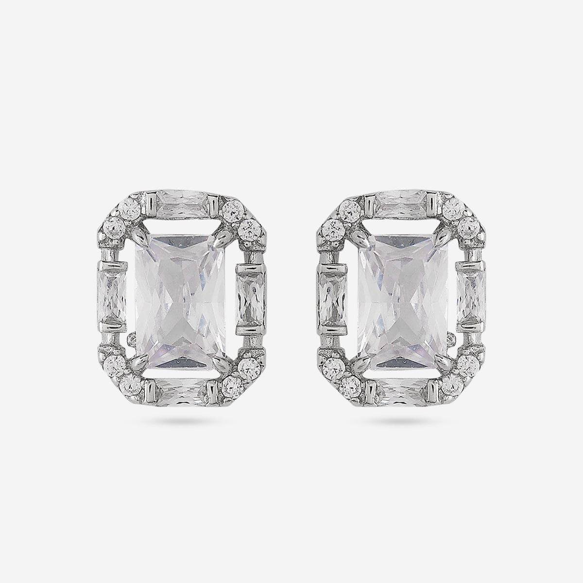 92.5 Silver Earring 191461 - Image 6