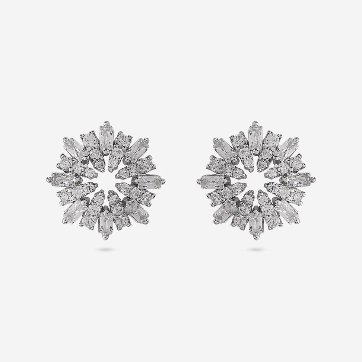 92.5 Silver Earring 191465 - Image 6