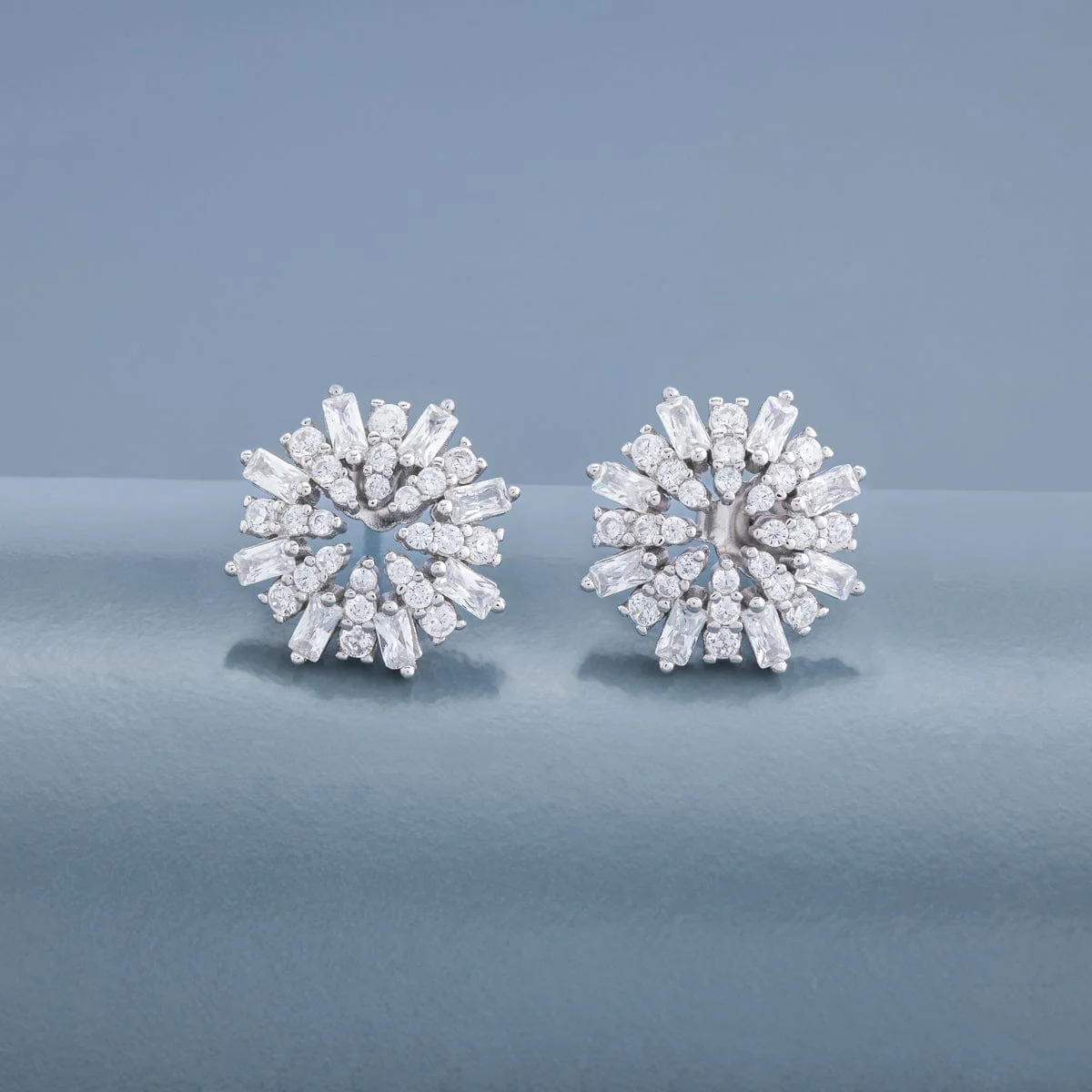 92.5 Silver Earring 191465 - Image 7
