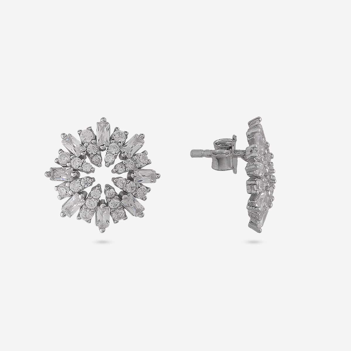 92.5 Silver Earring 191465 - Image 8