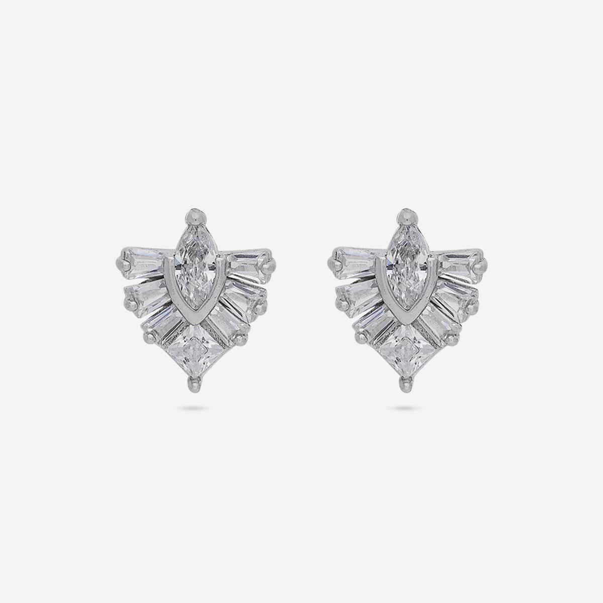 92.5 Silver Earring 191466 - Image 4
