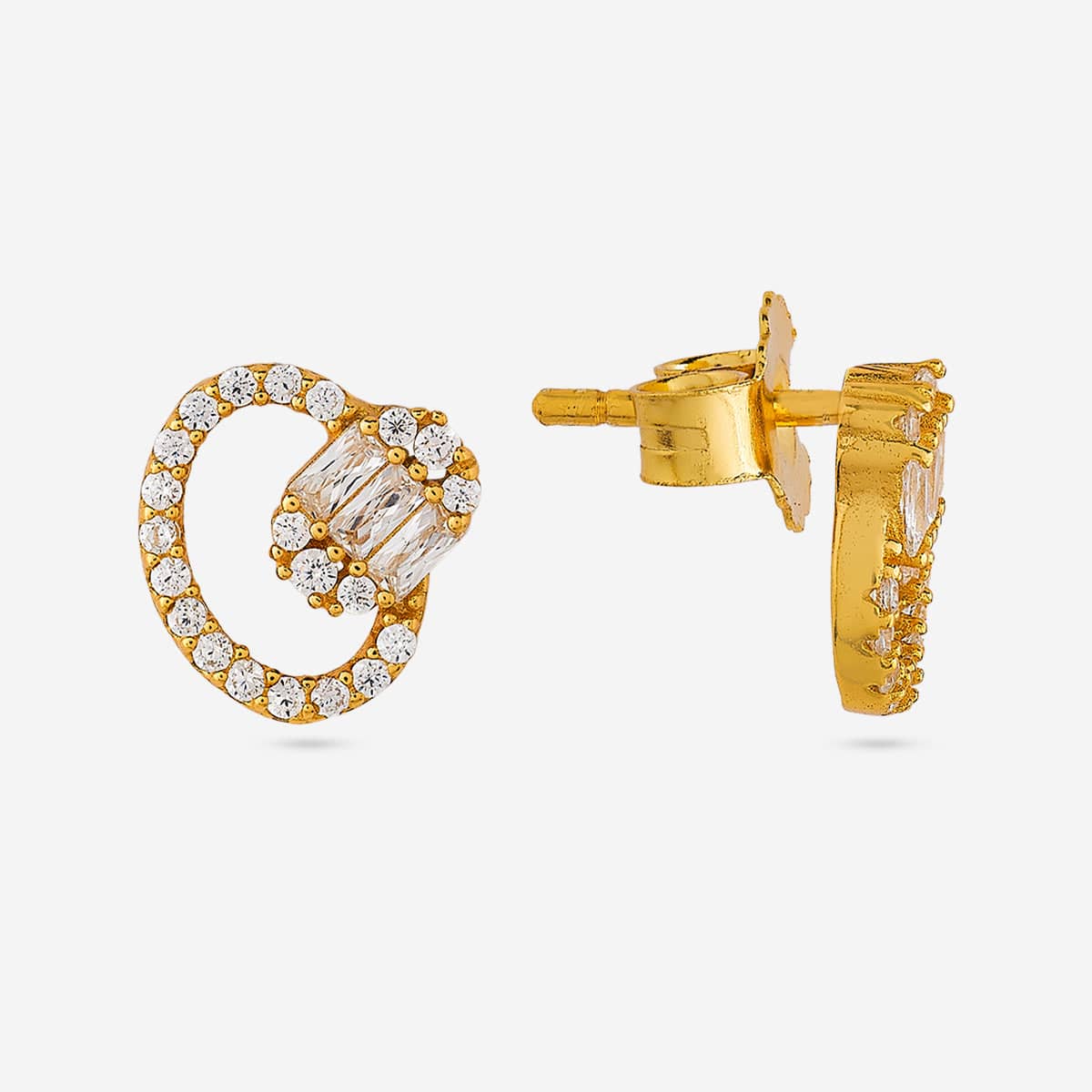 92.5 Silver Earring 191467 - Image 3