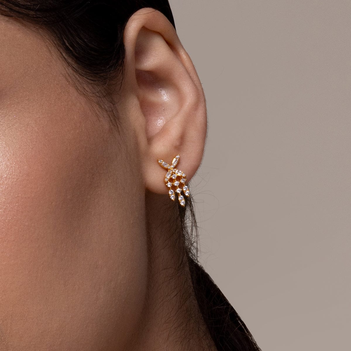 92.5 Silver Earring 191468 - Image 3