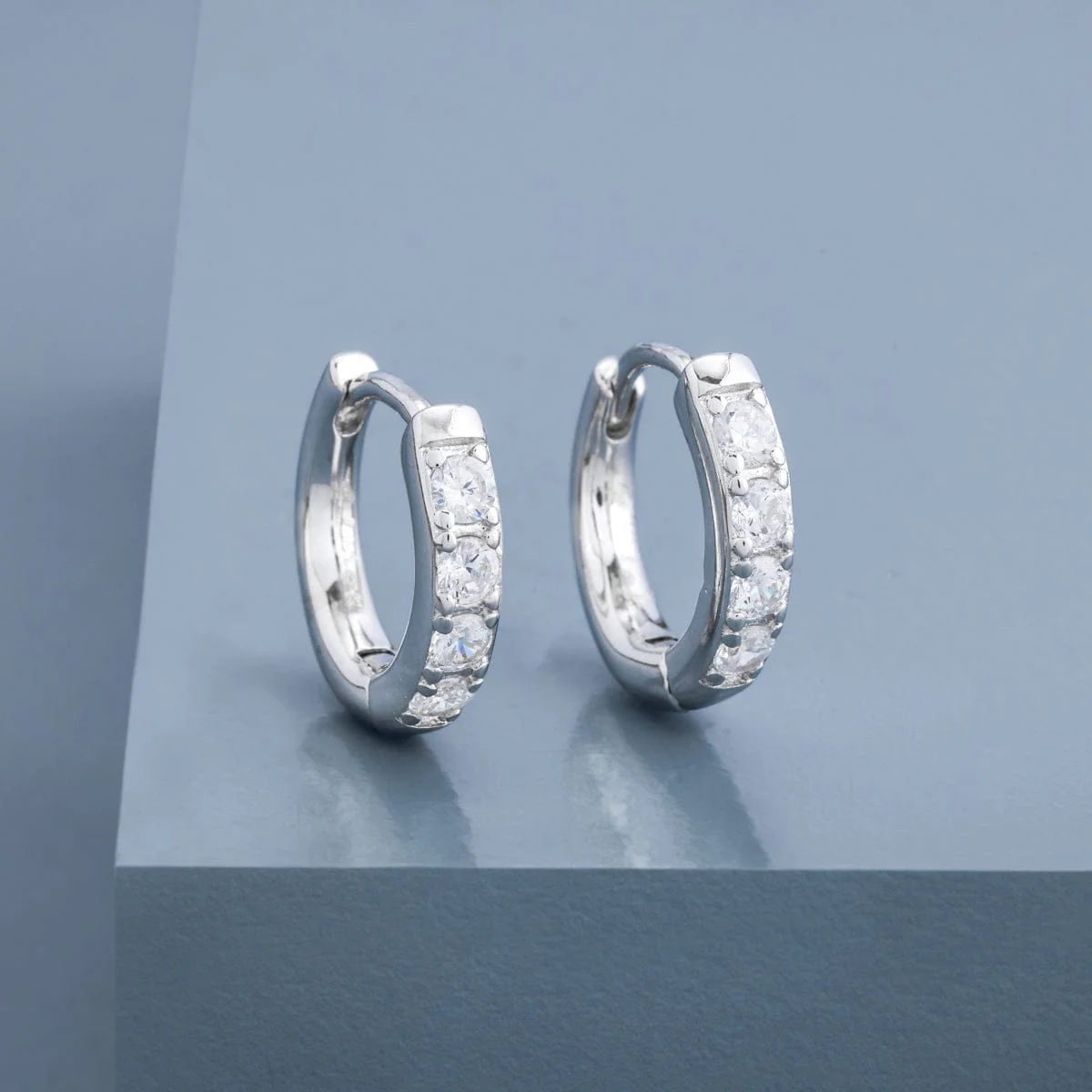 92.5 Silver Earring 191496 - Image 7