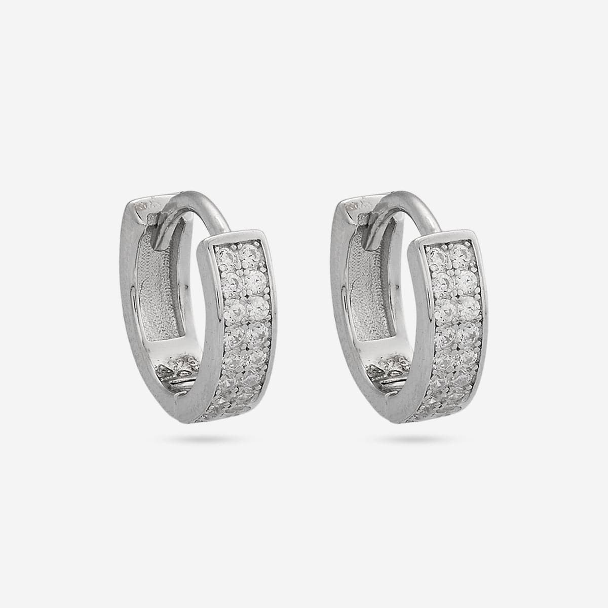 92.5 Silver Earring 191505 - Image 6
