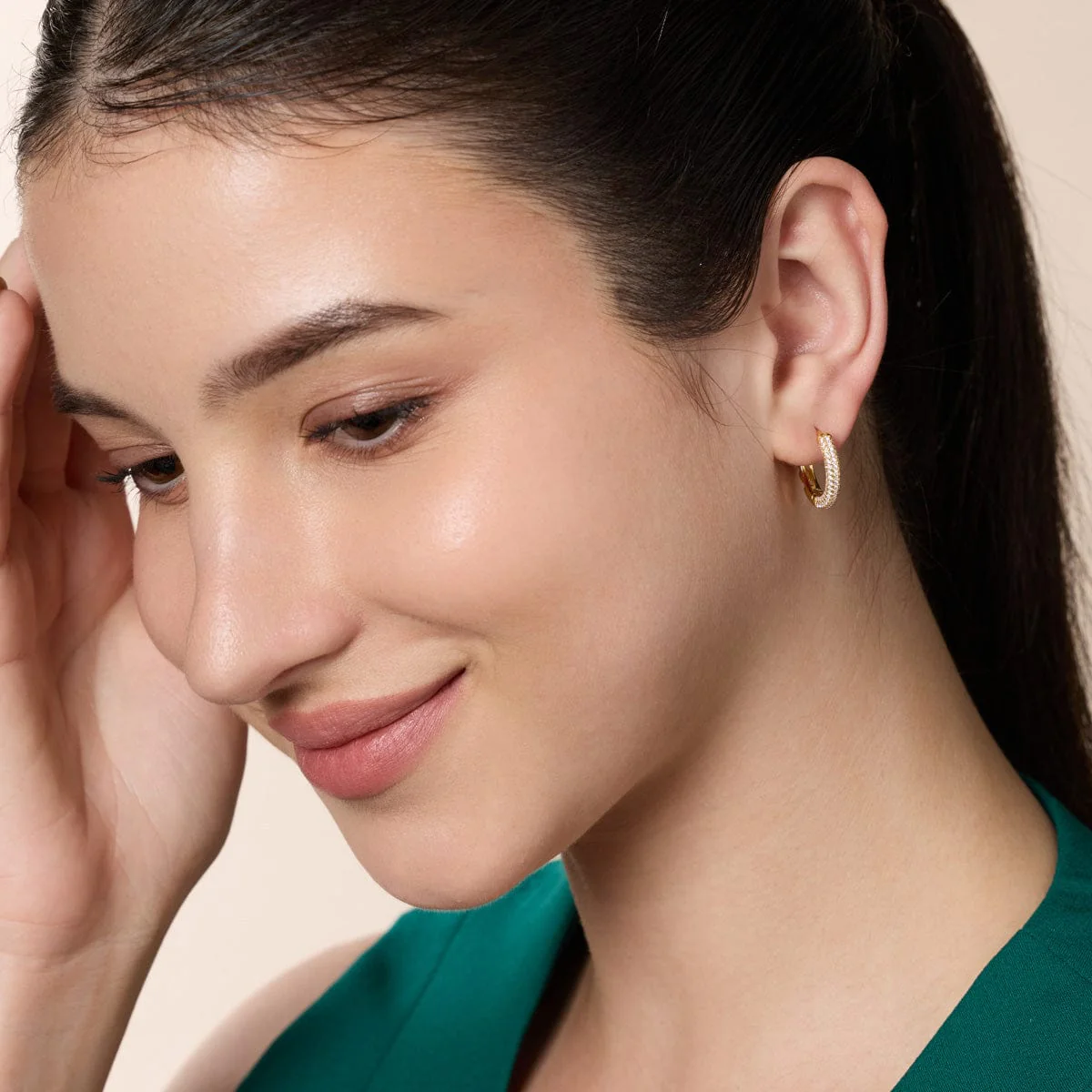 92.5 Silver Earring 191517 - Image 4