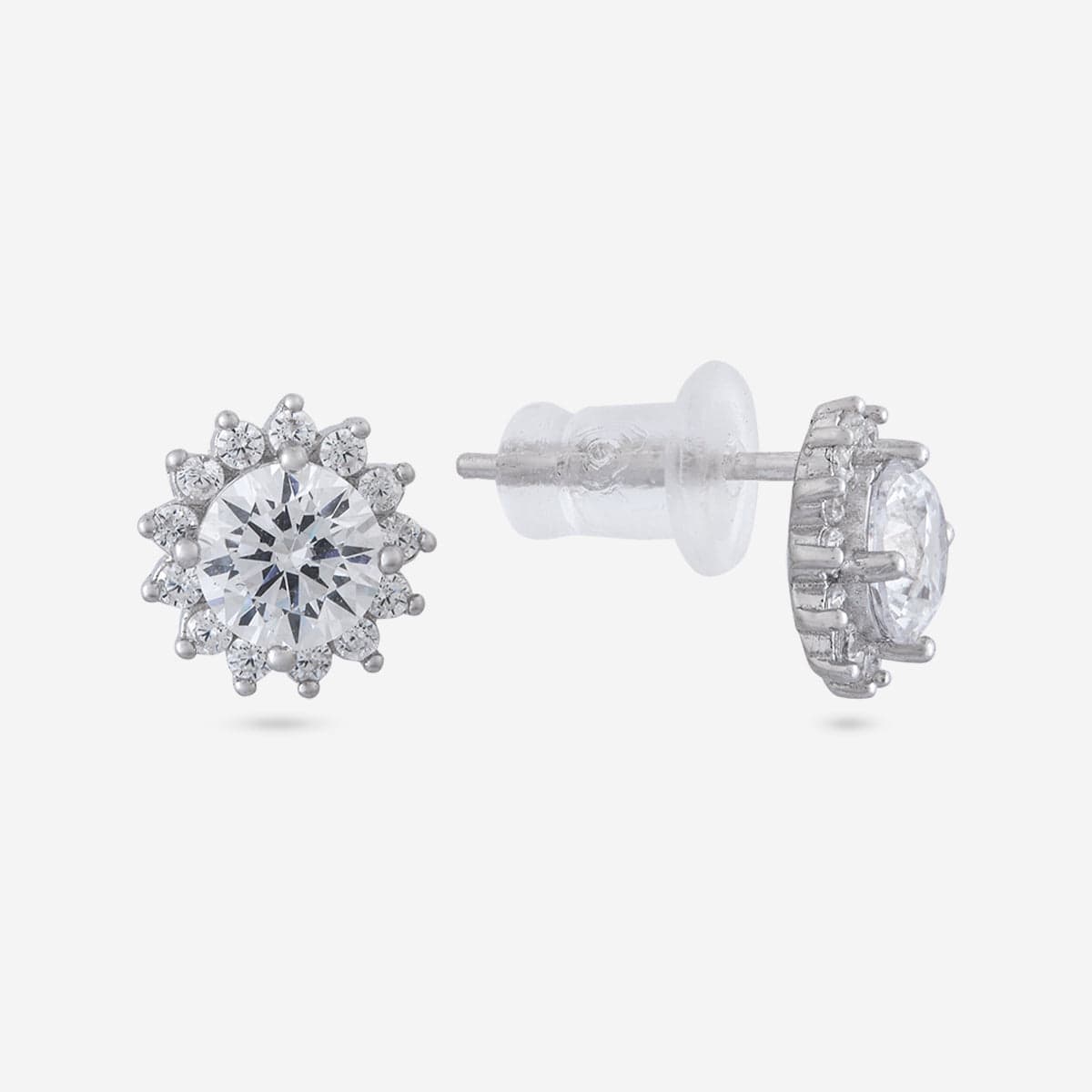 92.5 Silver Earring 191526 - Image 8