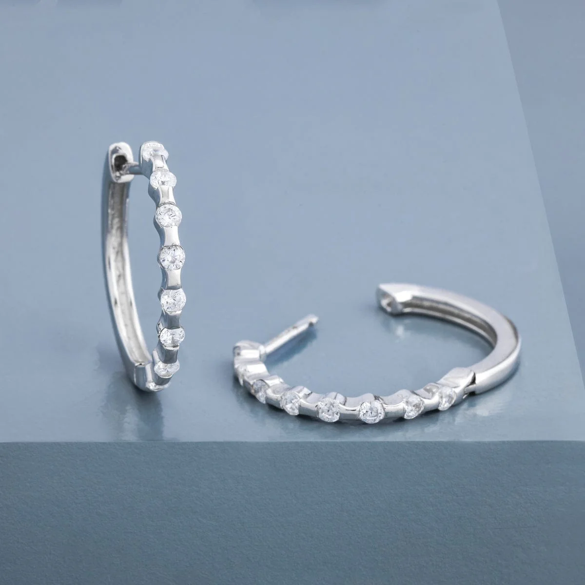 92.5 Silver Earring 191537 - Image 7