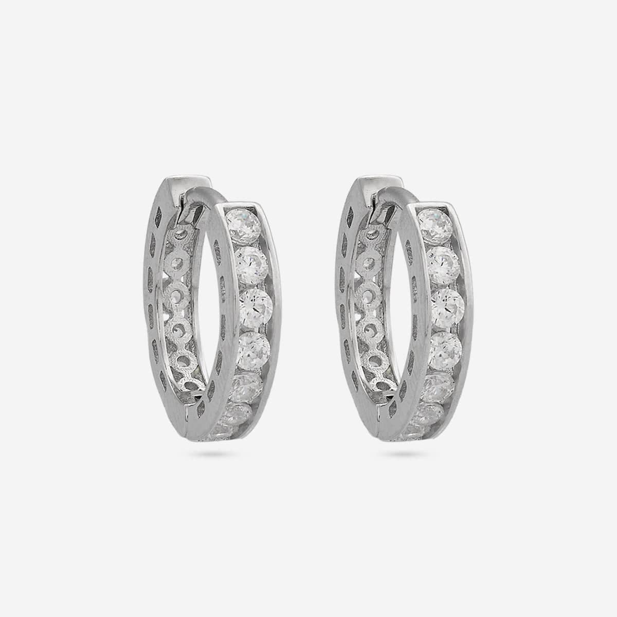 92.5 Silver Earring 191538 - Image 6