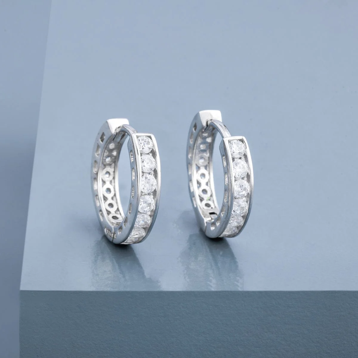 92.5 Silver Earring 191538 - Image 7