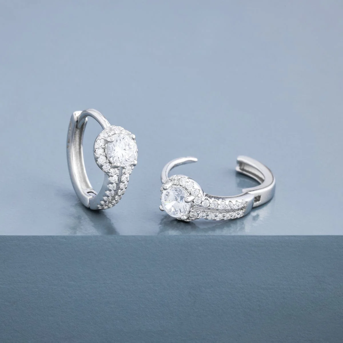 92.5 Silver Earring 191539 - Image 7