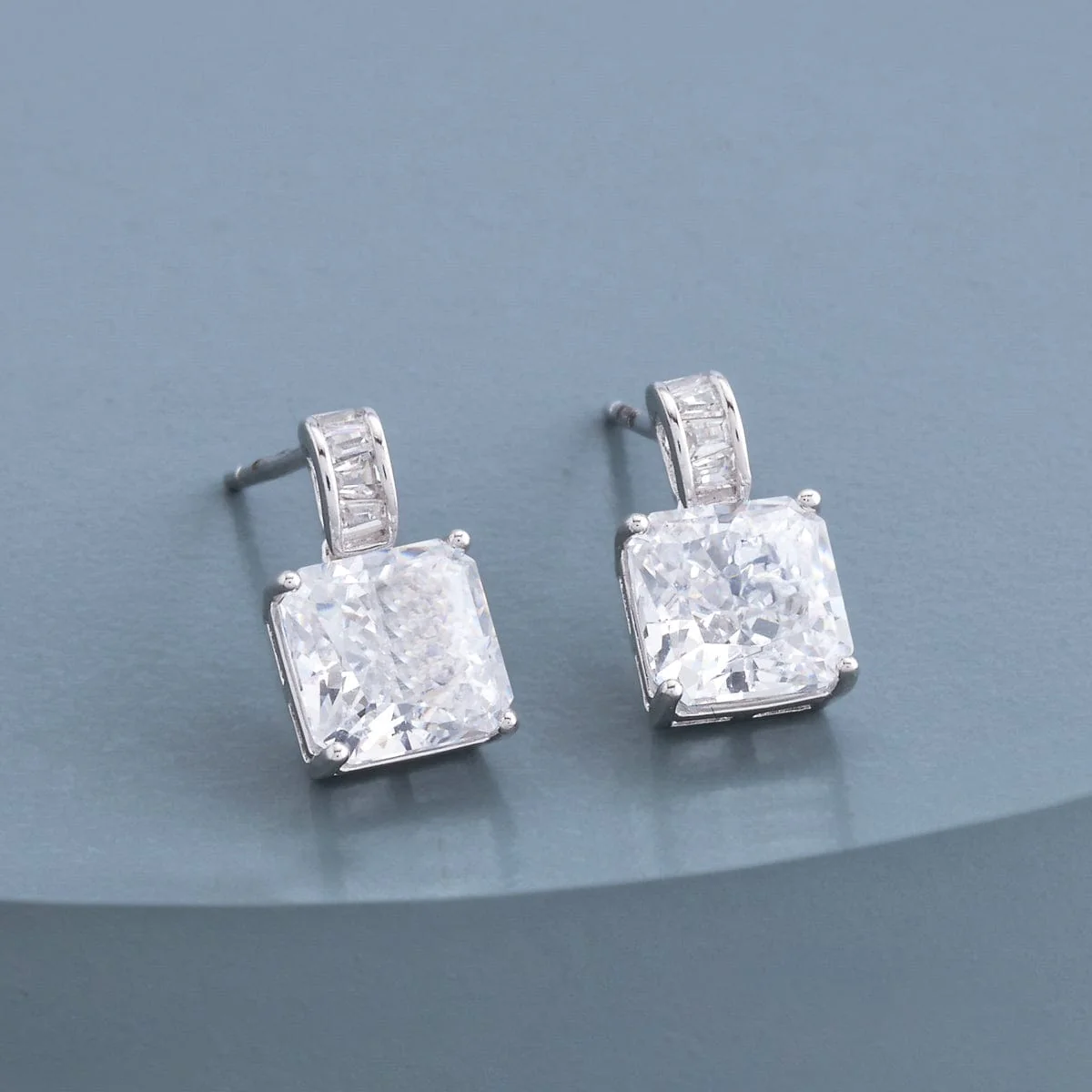 92.5 Silver Earring 191546 - Image 2