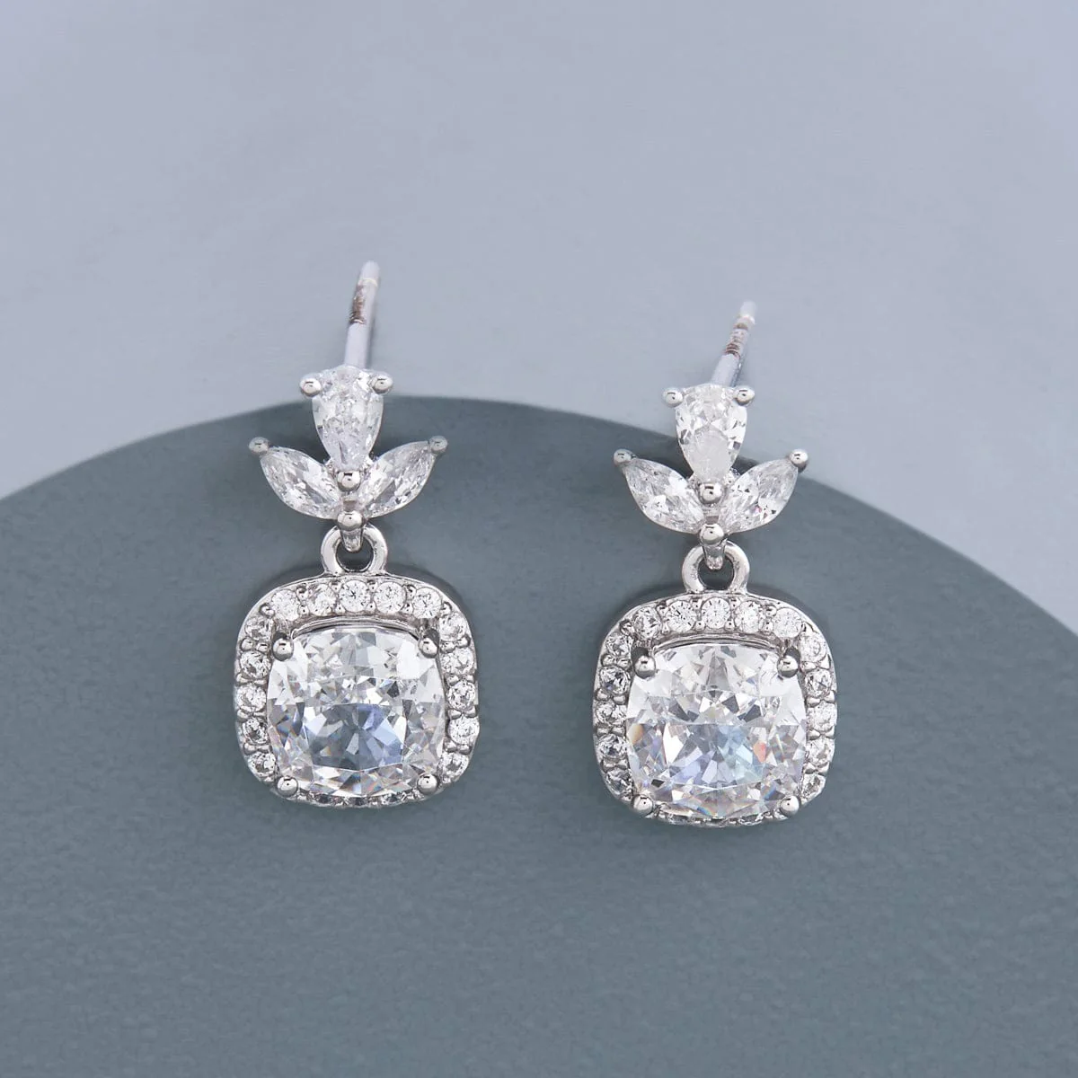92.5 Silver Earring 191547 - Image 2