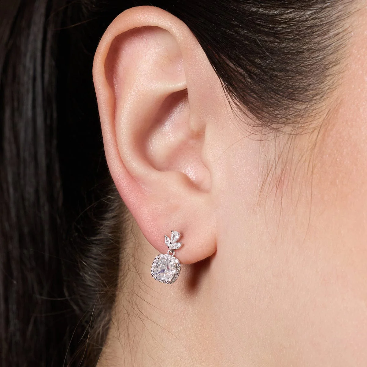92.5 Silver Earring 191547 - Image 3