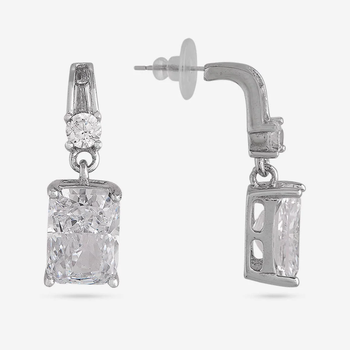 92.5 Silver Earring 191548 - Image 5