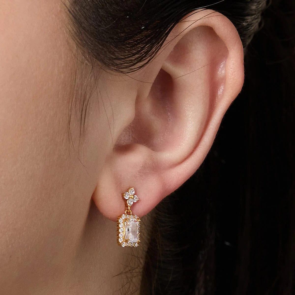 92.5 Silver Earring 191549 - Image 3