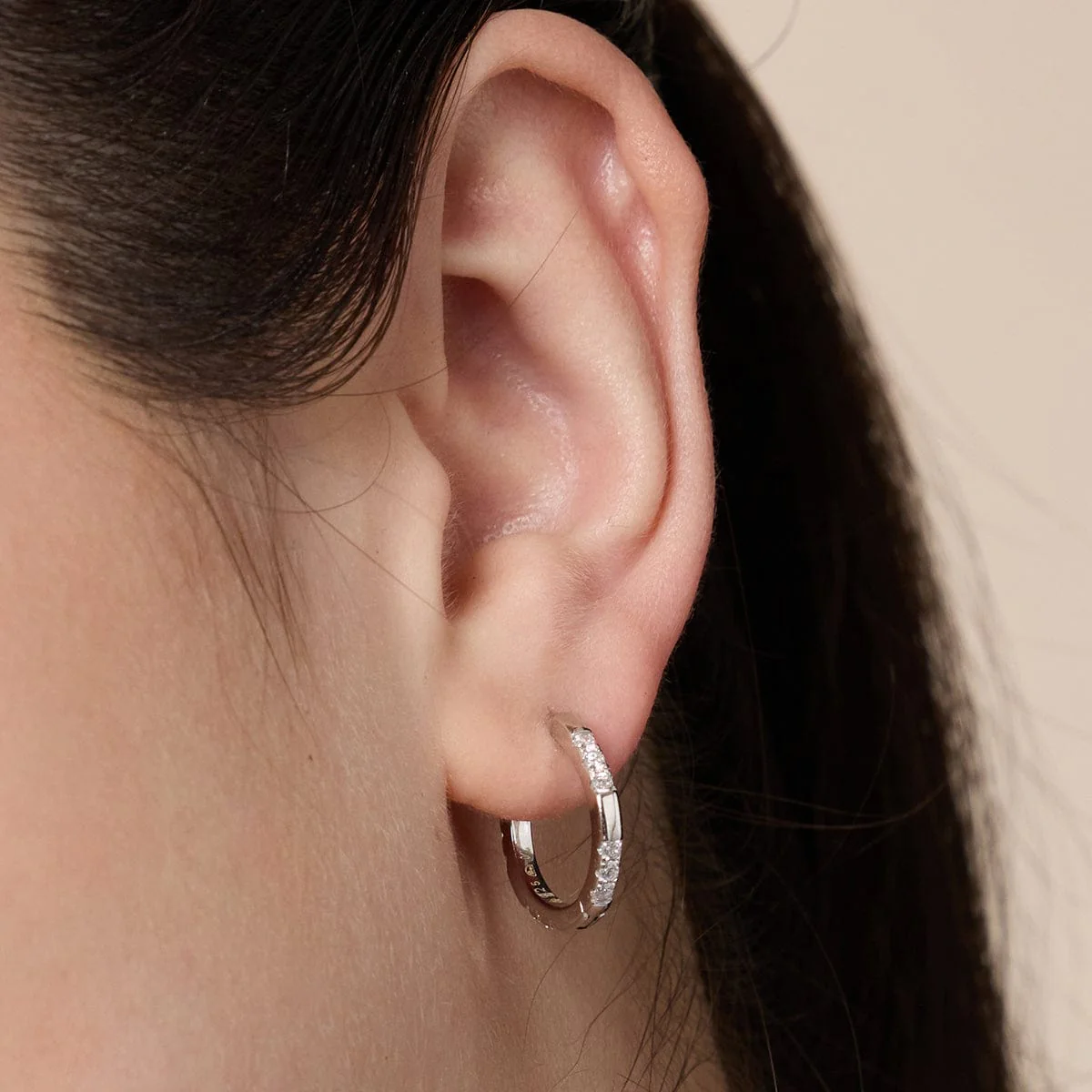92.5 Silver Earring 191555 - Image 6