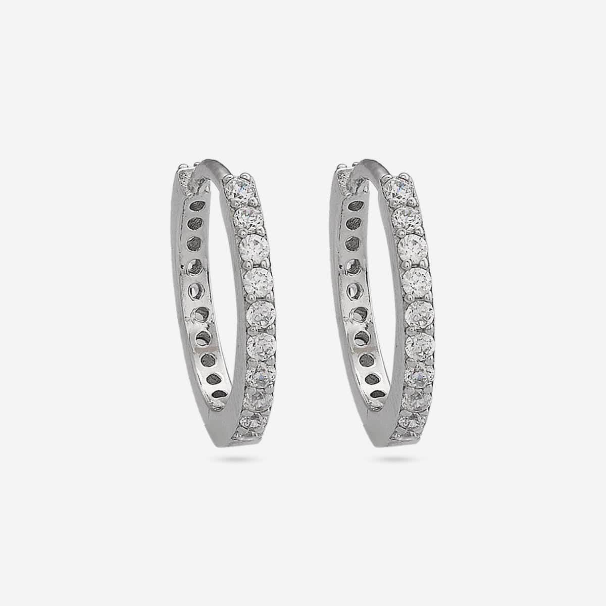 92.5 Silver Earring 191556 - Image 4