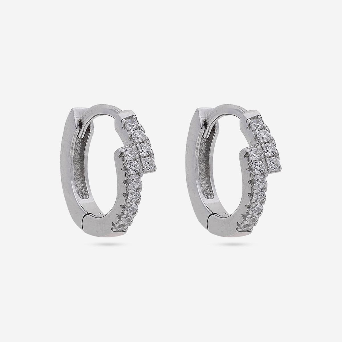 92.5 Silver Earring 191557 - Image 6