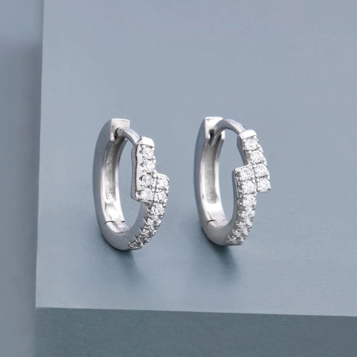 92.5 Silver Earring 191557 - Image 7