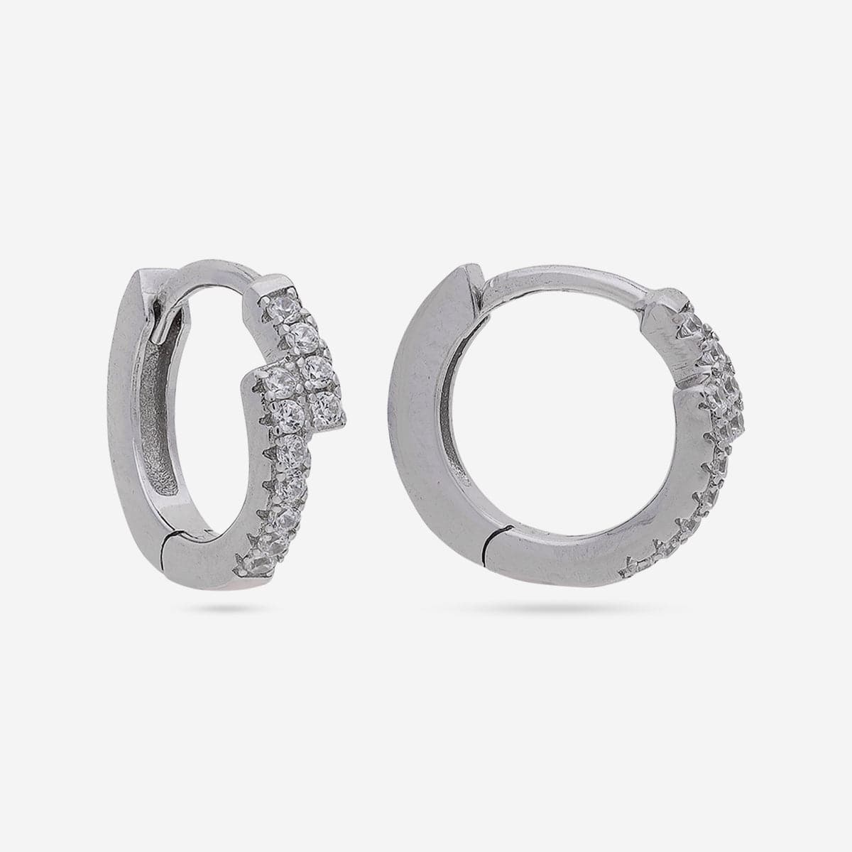 92.5 Silver Earring 191557 - Image 8