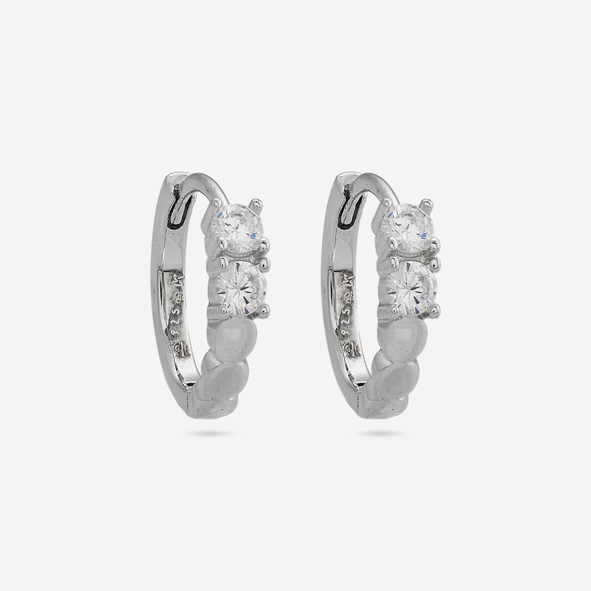 92.5 Silver Earring 191558 - Image 4